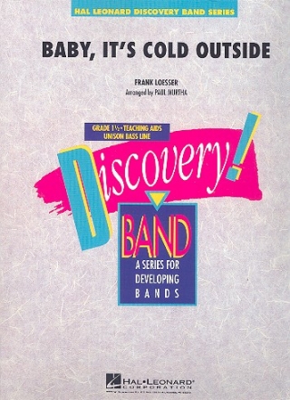 Baby it's cold outside for concert band score and parts