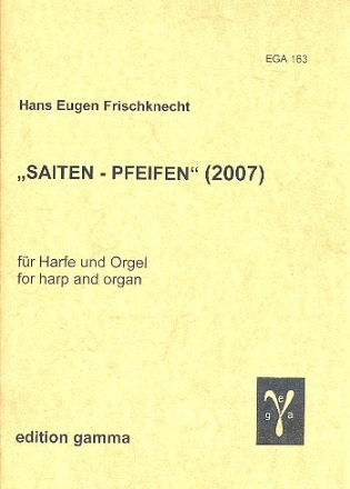 Saiten-Pfeifen fr Harfe und Orgel 2 Spielpartituren