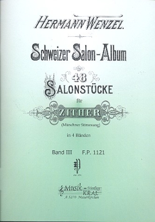 Schweizer Salo-Album Band 3 fr Zither