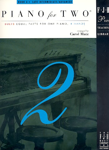 Piano for Two vol.6 for piano 4 hands score