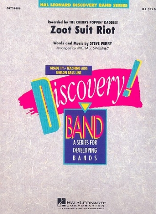 Zoot Suite Riot for concert band score and parts