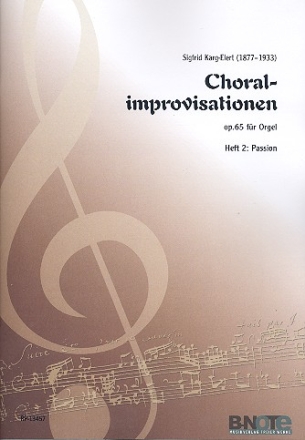 66 Choralimprovisationen op.65 Band 2 fr Orgel