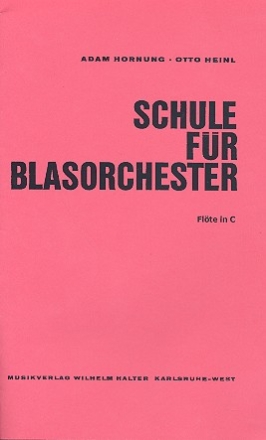 Schule Fr Blasorchester Flte