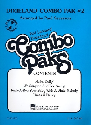 Dixieland Combo Pak vol.2 (+CD): for combo score and parts