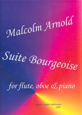 Suite Bourgeoise for flute, oboe and piano parts