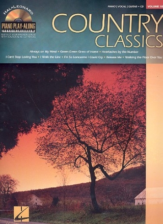 Country Classics (+CD): piano playalong vol.100 songbook piano/vocal/guitar