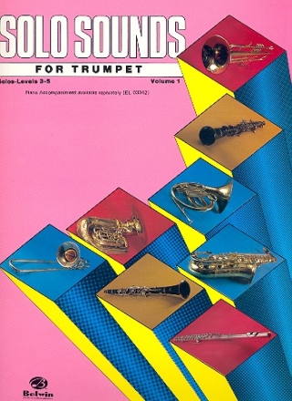 Solo Sounds vol.1 Level 3-5 for trumpet and piano trumpet part