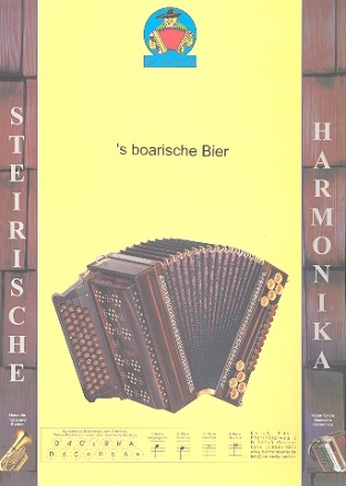 'S boarische Bier fr steirische Harmonika in Griffschrift