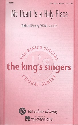 My Heart is a holy Place for mixed chorus a cappella score