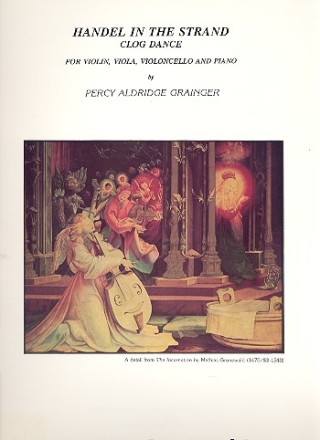 Handel in the Strand - Clog Dance  for violin, viola, violoncello and piano parts