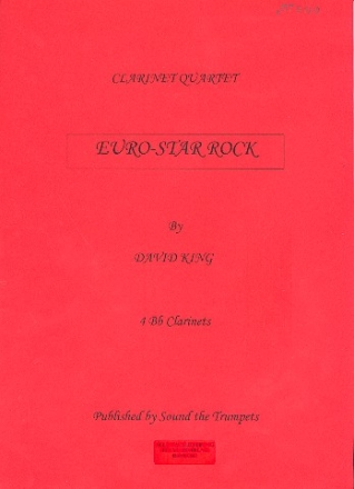 Euro-Star-Rock for 4 clarinets score and parts