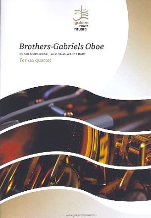Brothers-Gabriels Oboe for 4 saxophones (SATBar) score and parts