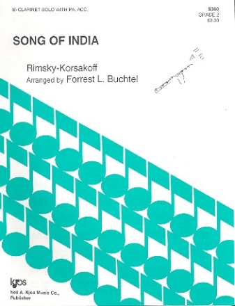 Song of India fr Klarinette und Klavier