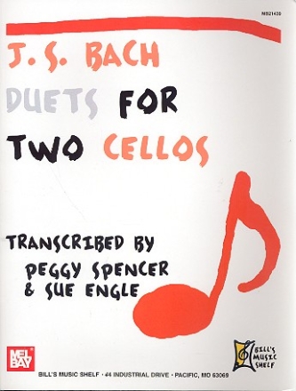 Duets for 2 cellos score