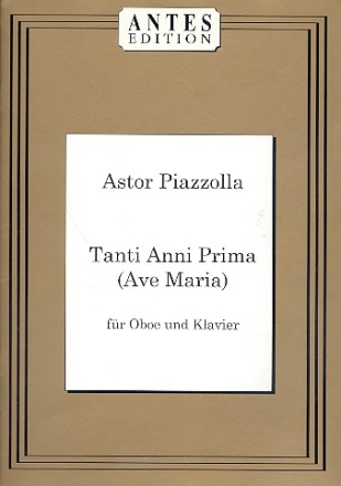 Tanti anni prima  fr Oboe und Klavier