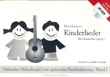 Die schnsten Kinderlieder (+DVD) fr Gitarre/Tabulatur (mit Text)