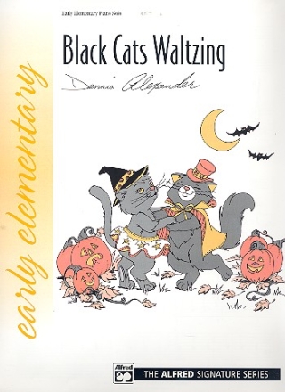 Black Cats Waltzing for piano (early intermediate)