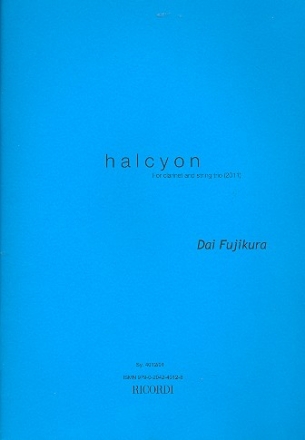Halycon fr Klarinette, Violine, Viola und Violoncello Partitur