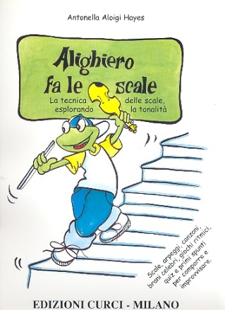 Alighiero fa le scale per violino