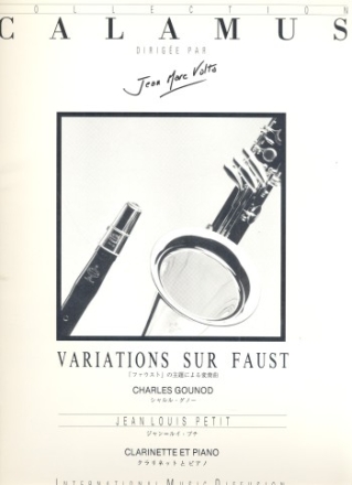Variations sur Faust de Charles Gounod pour clarinette et piano
