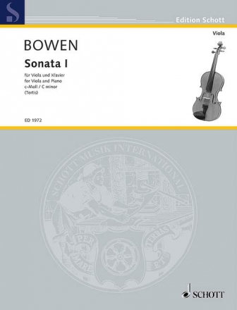 Sonata Nr. 1 c-Moll op. 18 fr Viola und Klavier