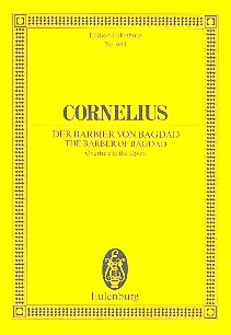 Der barbier von Bagdad - Ouvertre fr Orchester Studienpartitur