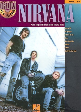 Nirvana (+CD): Drum Play along Vol. 17