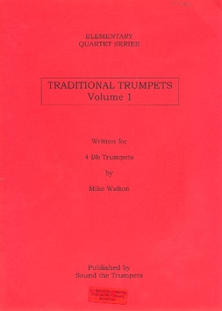 Traditional Trumpets Vol. 1 for 4 trumpets score and parts