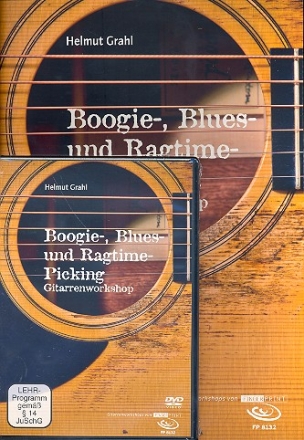 Boogie-, Blues und Ragtime-Picking (+DVD) fr Gitarre/Tabulatur