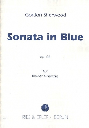 Sonata in Blue op.66 fr Klavier zu 4 Hnden