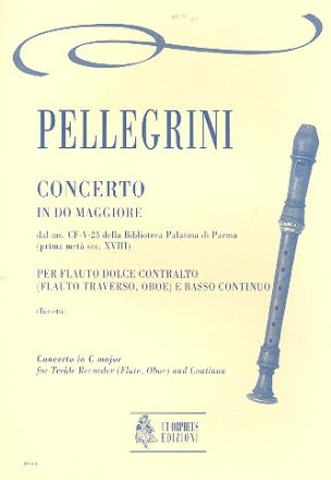 Concerto do maggiore fr Altblockflte (fl,ob) und bc