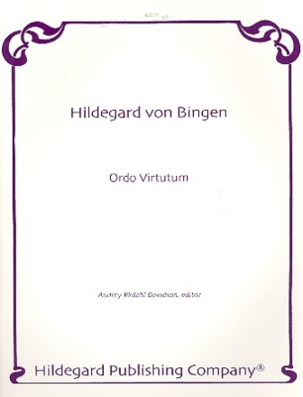 Ordo Virtutum for female chorus a cappella score