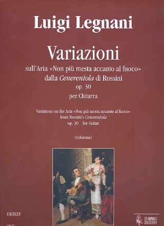 Variazioni sull'aria Non pi mesta accanto al fuoco dall'opera Cenerentola da Rossini op.30 per chitarra