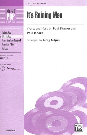 It' s raining Men for female chorus and piano score