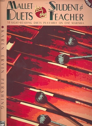 Mallet Duets for Student and Teacher vol.1 for marimba (2 players) score