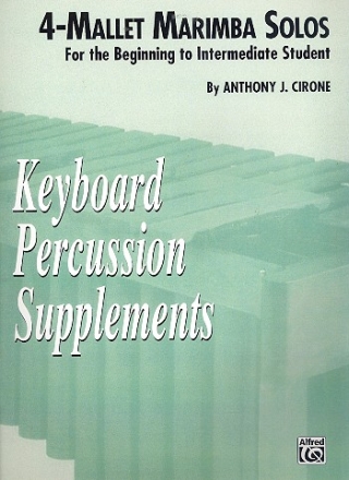 4-Mallet Marimba Solos