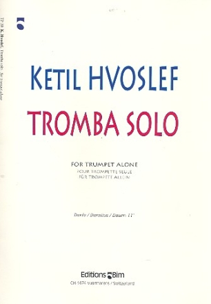 Tromba solo for trumpet