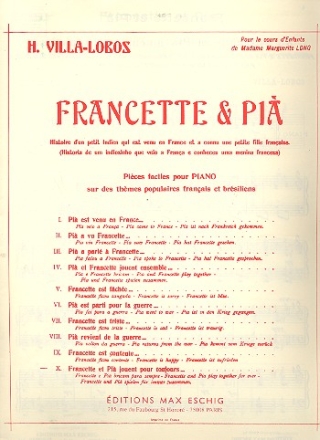 Francette et Pi jouent toujours pour piano