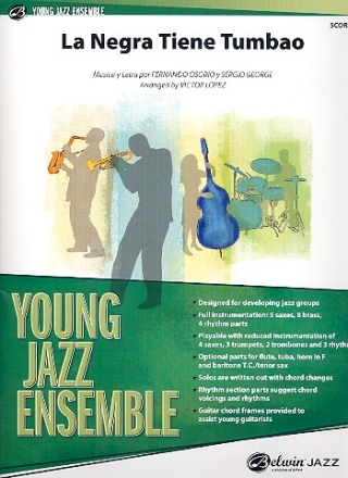 La negra tiene tumbao: for jazz ensemble score