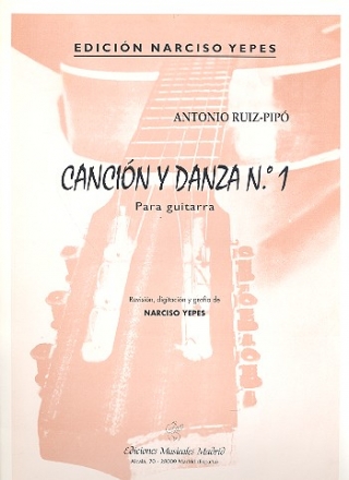 Cancion y danza no.1 para guitarra