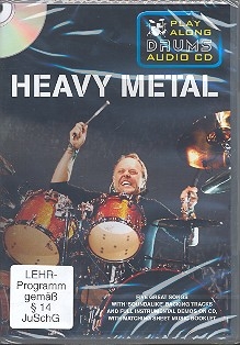 Play along Drums Audio CD Heavy Metal