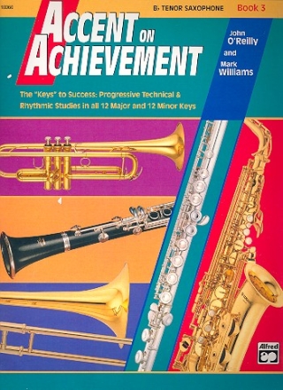 Accent on Achievement vol.3: for band tenor saxophone