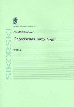 Georgisches Tanz-Poem fr Klavier Archivkopie
