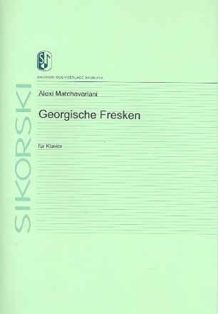 Georgische Fresken fr Klavier Archivkopie