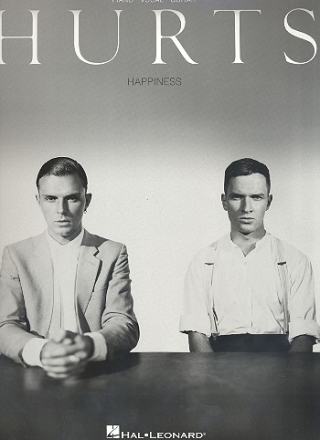 Hurts: Happiness songbook piano/vocal/guitar