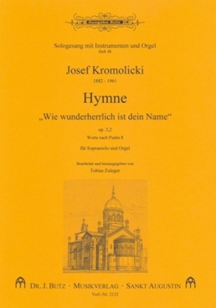 Hymne op.3,2 fr Sopran und Orgel