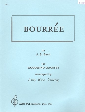 Bourre for woodwind quartet score+parts