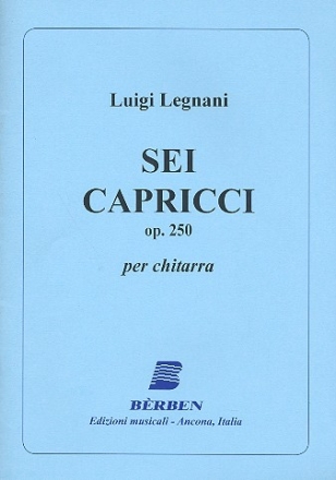 6 Capricci op.250 fr Gitarre