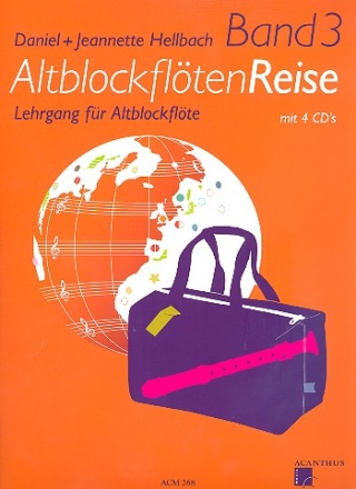 Altblockfltenreise Band 3 (+ 4 CD's)