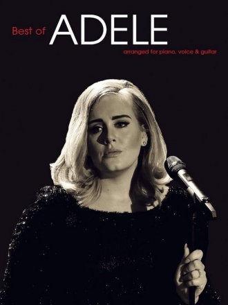 Best of Adele Songbook piano/vocal/guitar new edition 2016